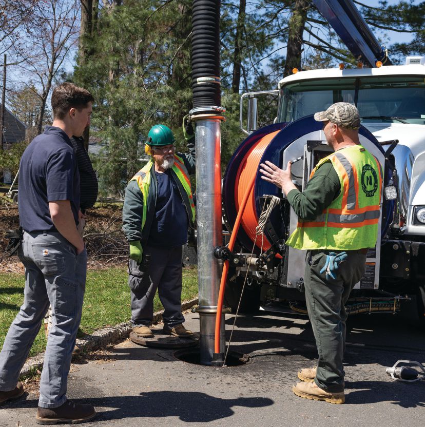 Municipal Sewer Cleaning: Train for Gain