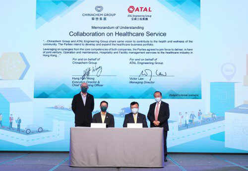 Chinachem Group and ATAL Engineering Group signs Memorandum of Understanding to foster collaboration on Healthcare Facilities Management