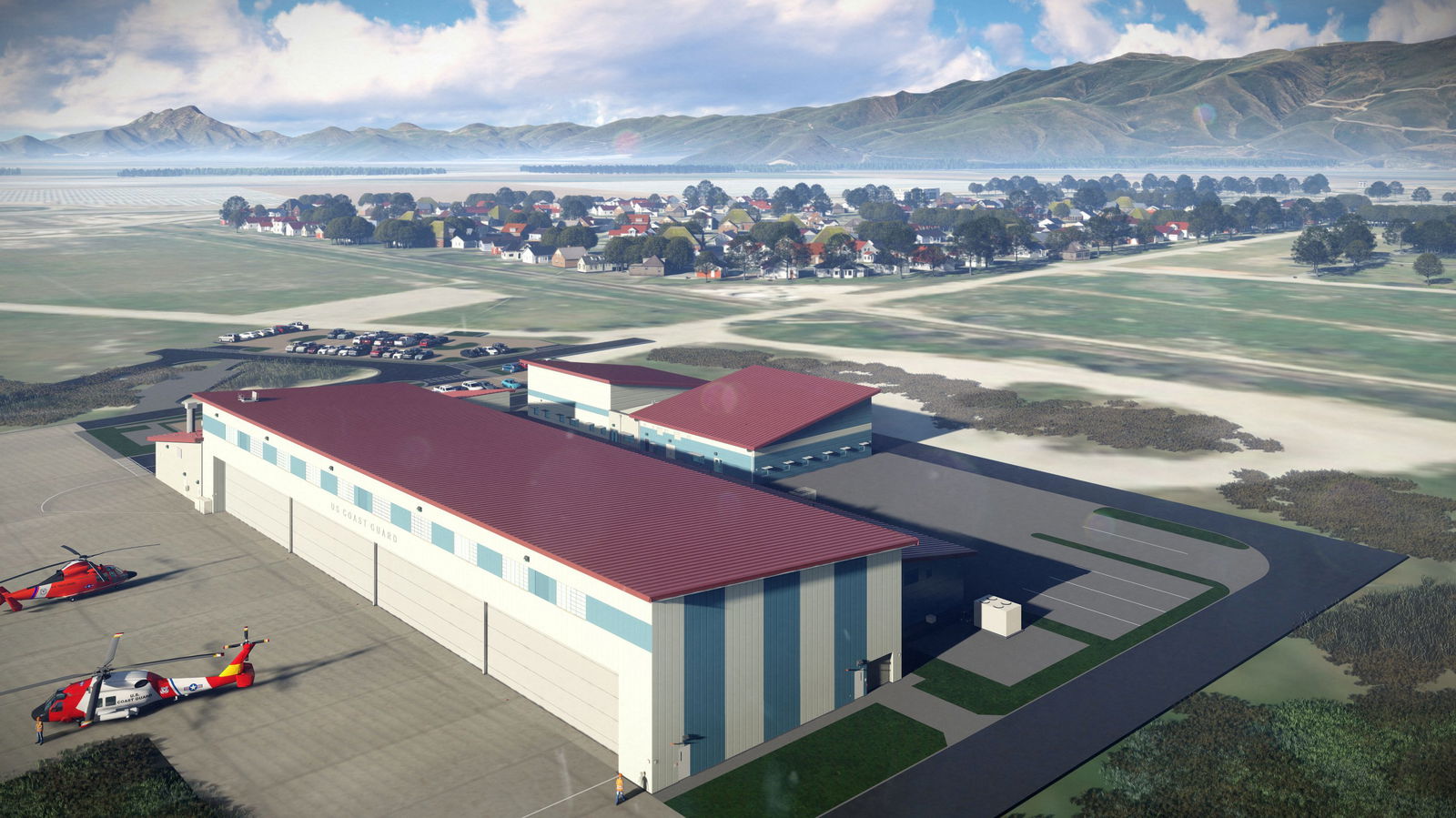 The Coast Guard Air Station at Point Mugu