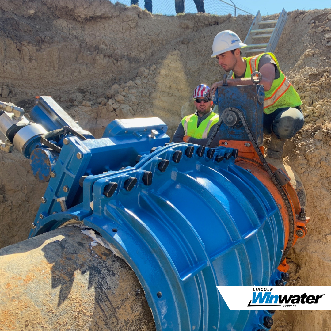 City Water Supply Safeguarded Thanks to Insertion Valve Installation