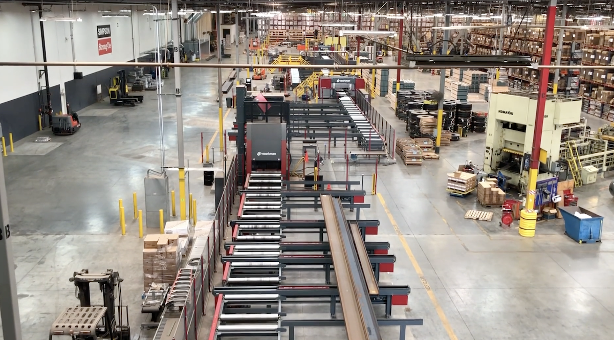 Simpson Strong-Tie Unveils Voortman and Hosts SteelDay Attendees at State-of-the-Art Yield-Link® Production Facility