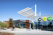 Stantec-designed Willowbrook/Rosa Parks Station construction wraps; revitalized station provides critical renovation and improvements