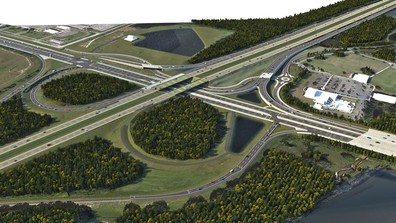 Skanska transforms new interchange in Florida, USA , for USD 82M, about SEK 690M