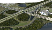 Skanska transforms new interchange in Florida, USA , for USD 82M, about SEK 690M
