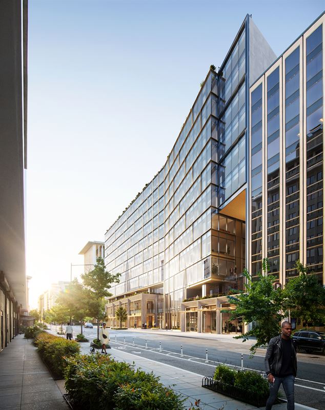Skanska invests USD 216M, about SEK 1.8 billion, in the office development project 17xM in Washington, DC, USA
