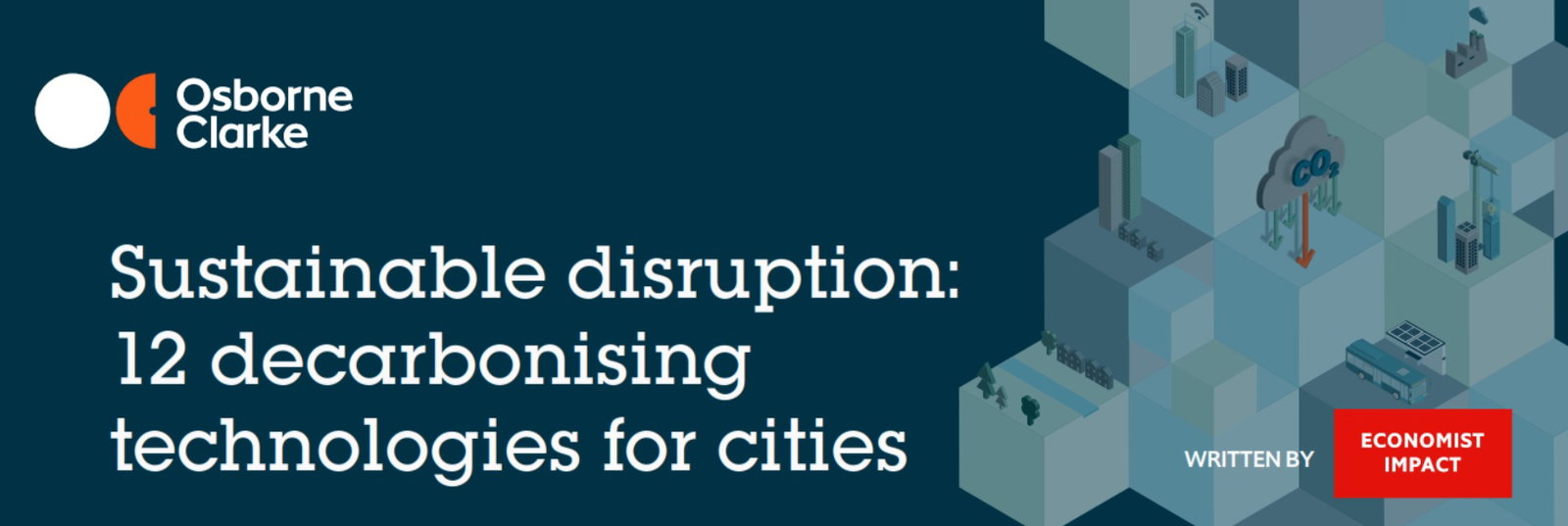 Economist Impact identifies 12 technologies expected to help cities achieve their carbon-emission targets, while also improving quality of life