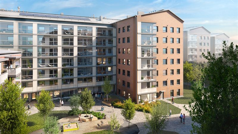 Skanska invests EUR 26M, about SEK 260M in a residential development project in Helsinki, Finland