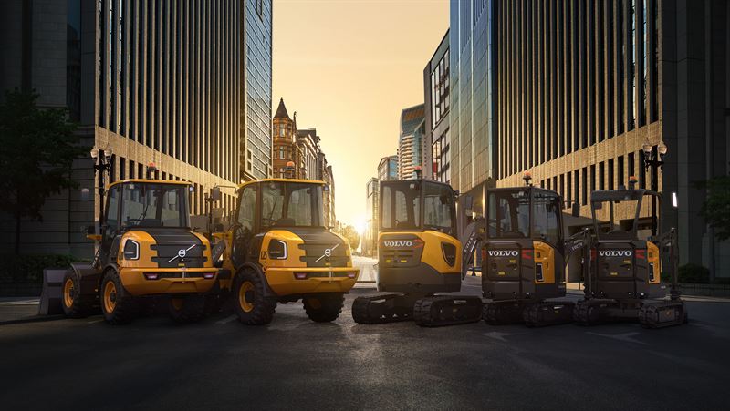 Volvo CE powers a sustainable future with largest range of electric machines