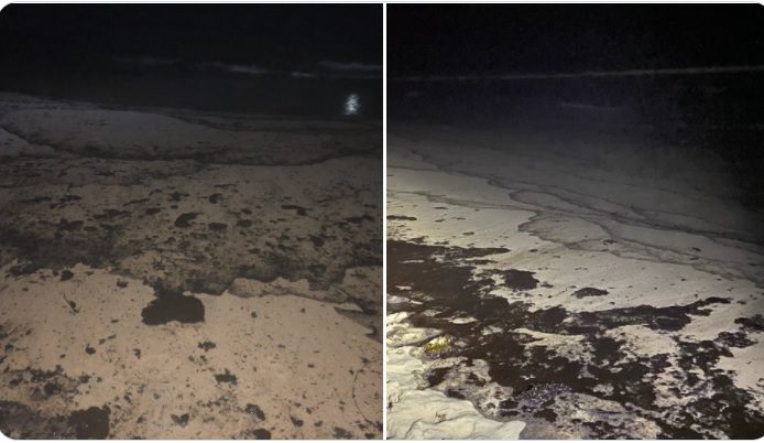 Major oil spill reaches Southern California coast