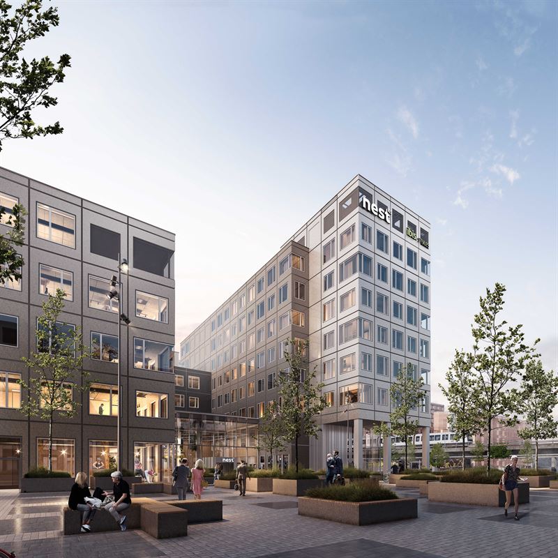 Skanska signs lease with Telia for their Danish headquarter in the office building Nest45 in Copenhagen, Denmark