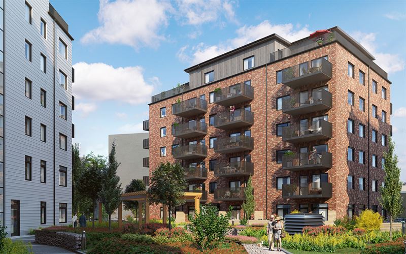 Skanska invests about SEK 340M in a residential development project in Gothenburg, Sweden