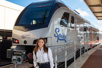 TEXRail engineer makes history