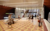 Skanska is expanding the Stockholm metro in Nacka, Sweden, for about SEK 1.2 billion