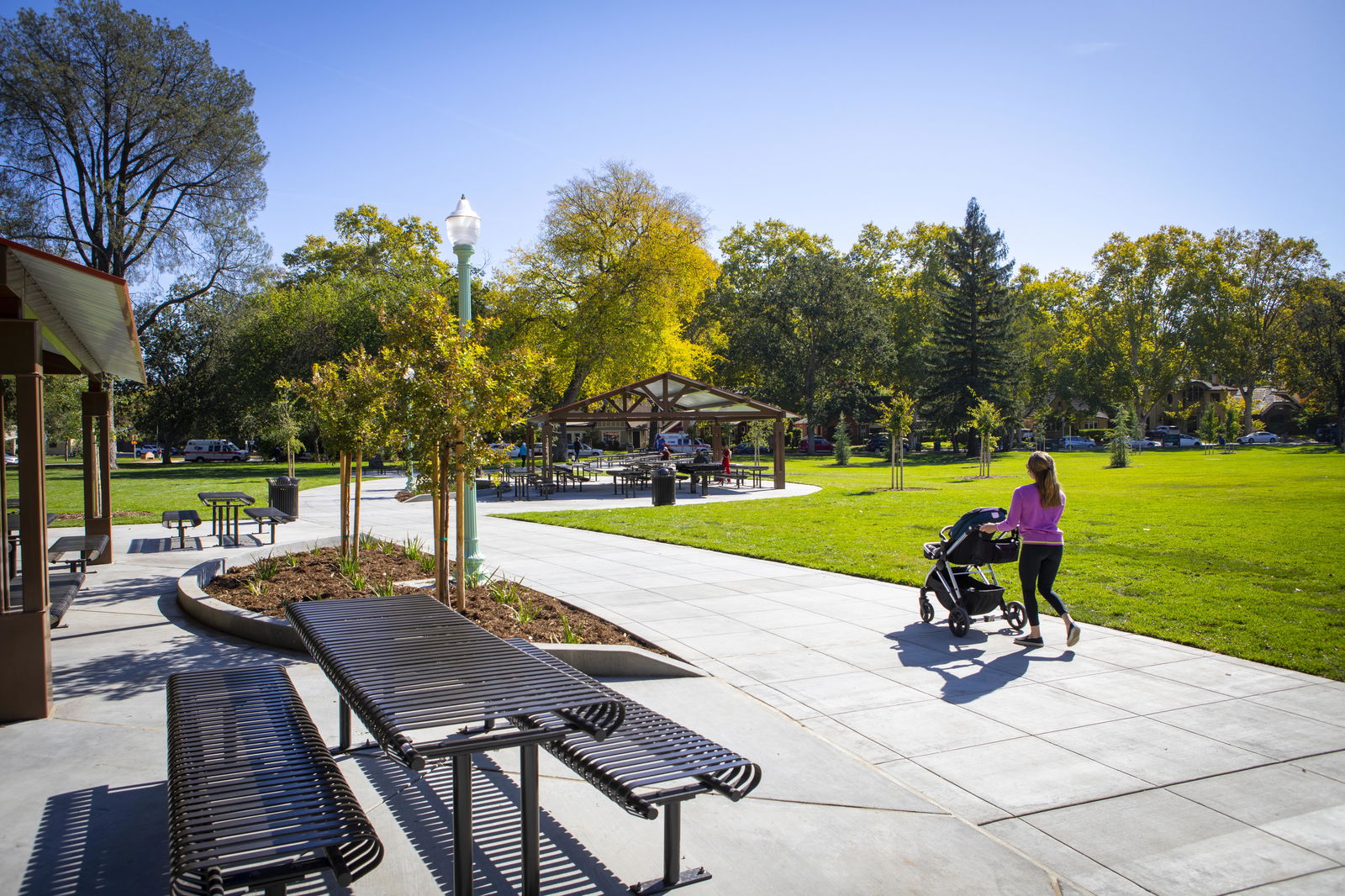 Sacramento’s McKinley Park reopens to public with above-ground amenities and below-ground stormwater storage