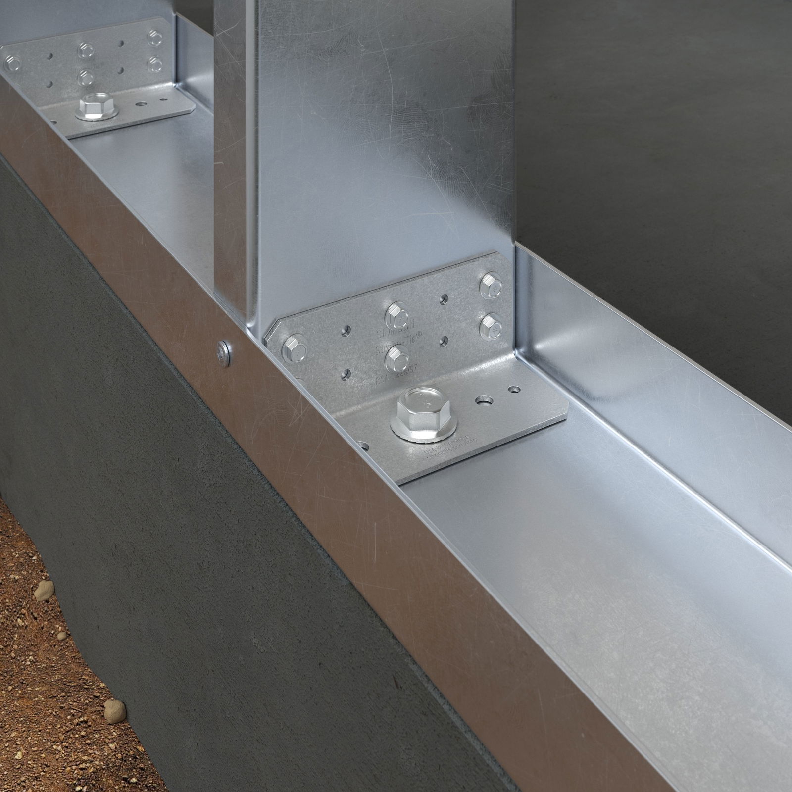 Simpson Strong-Tie Introduces New RCA-C Rigid Connector Angle for Attaching Cold-Formed Steel Studs to Concrete Supports