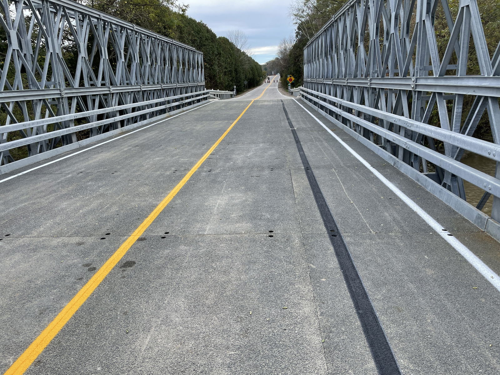Modular Steel Bridge From Acrow Repurposed for Permanent Application in Elgin County, Ontario