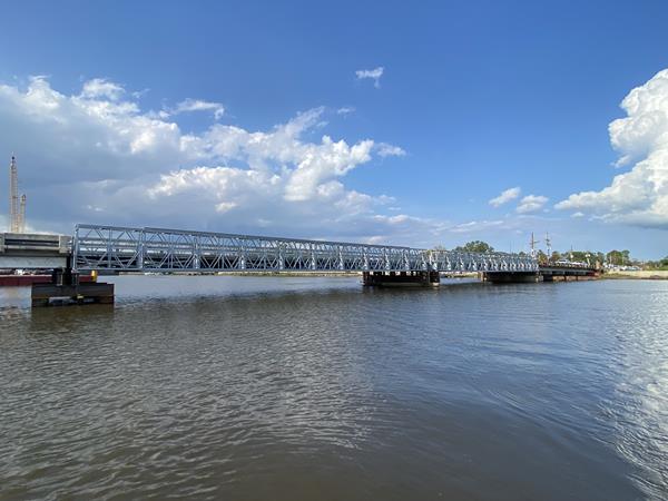 Acrow Bridge Restores Critical Route for Louisiana Residents Impacted by Hurricane Ida