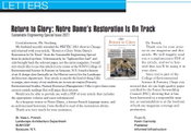 Letters from December 2021 Issue
