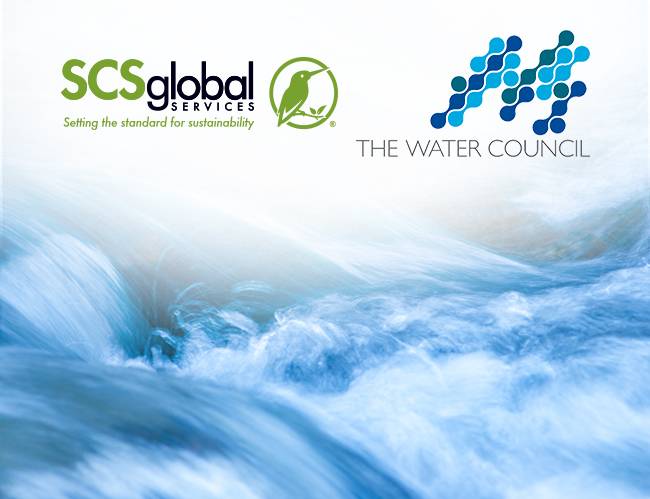 The Water Council, SCS Global Services Partner on Water Stewardship
