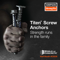 Simpson Strong-Tie Brings Project-Tested Solutions to 2022 World of Concrete