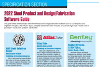 2022 Steel Product and Design/Fabrication Software Guide