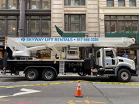 A 183-foot aerial platform for NY based Skyway Lift Rentals Inc.