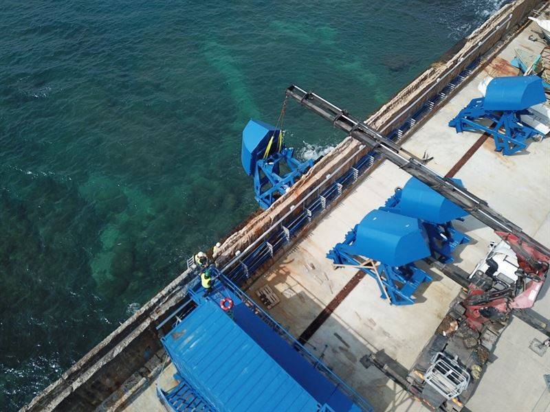 Eco Wave Power Finalizes the Production of 10 Floater Units and Commences Installation of the Floaters in the Port of Jaffa, Israel
