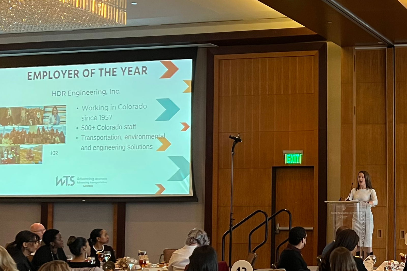 HDR Named Employer of the Year by WTS Colorado