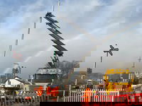 Passenger hand signalling at end of line as Telent installs new request to stop technology