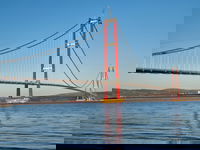 The World’s Longest Suspension Bridge Opens for Traffic