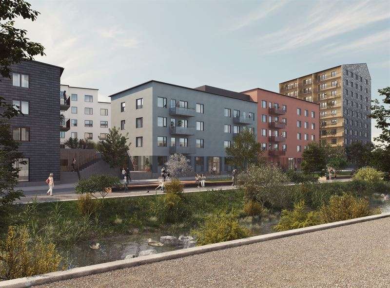 Skanska divests rental residential project in Stockholm, Sweden, for about SEK 580M