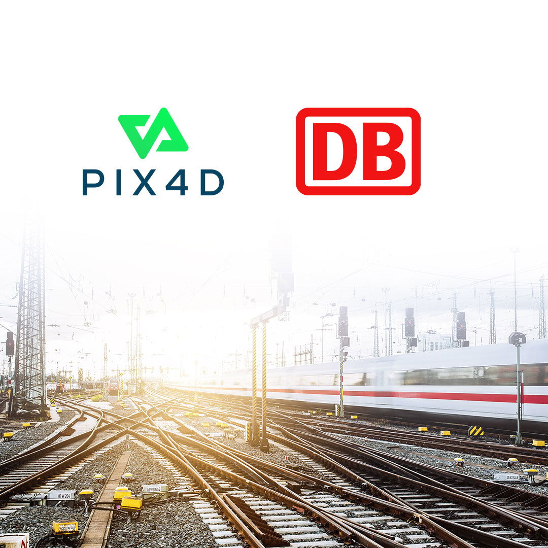 Pix4D Germany wins a competitive tender for Deutsche Bahn to monitor railway infrastructure maintenance and construction in Germany