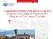 Engineered Solutions: Combining Engineered Earth Armoring Solutions with Onsite Wastewater/Greywater Treatment Systems