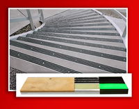 SuperGrit® Safety Treads Enhance Stairwell Footing
