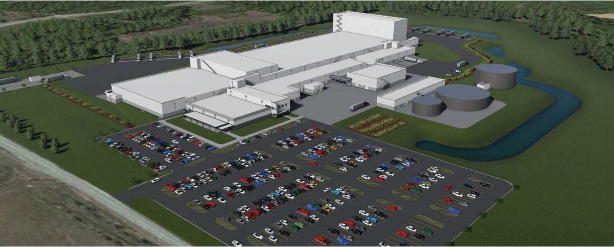 Clayco to Design-Build 330,000-SF Processing Facility for Tyson Foods in Southern Virginia