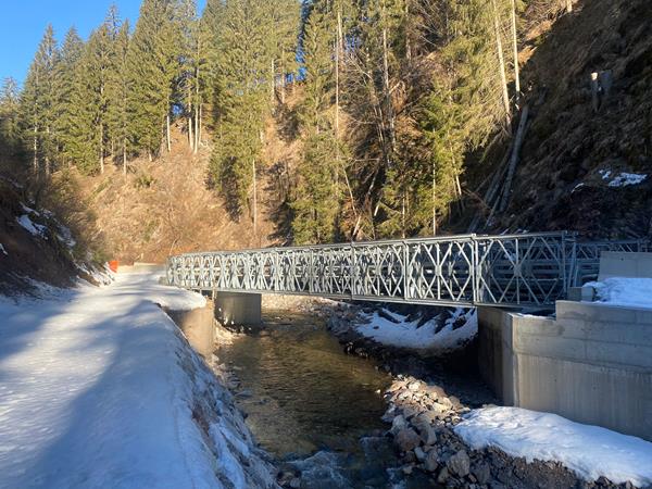 Acrow’s Modular Steel Bridges Help Restore Transportation Infrastructure in Northeast Italy