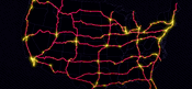 Video: Animated Maps: Electric Vehicle Charging Stations and U.S. Interstates, 2022