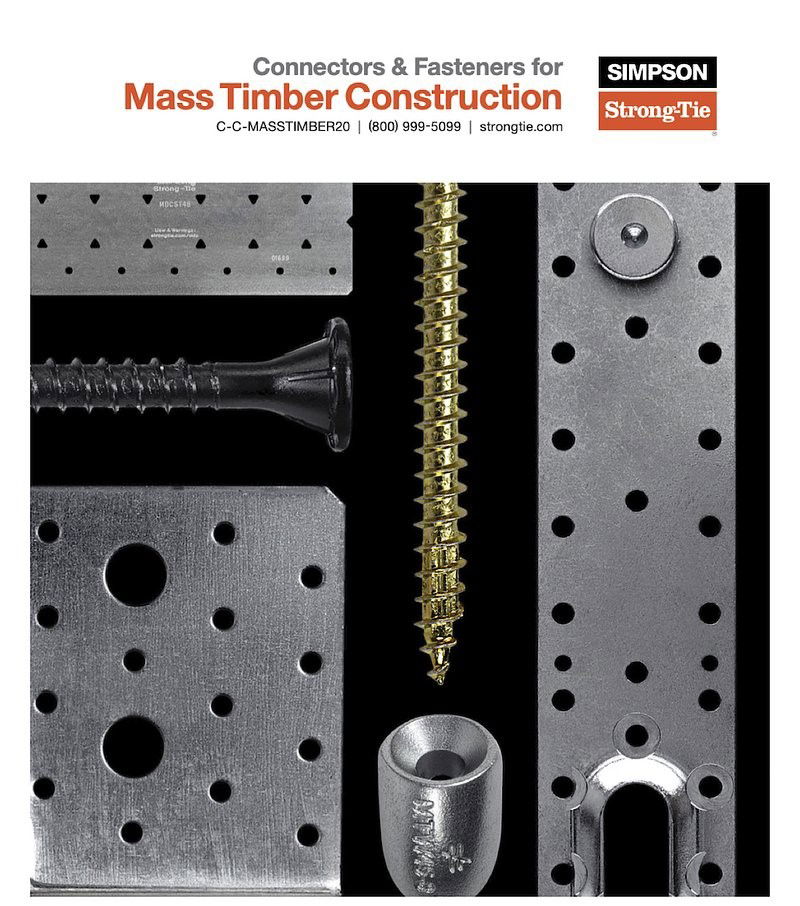 Simpson Strong-Tie Brings Concealed Beam Hanger to 2022 Mass Timber Conference with Historic Seismic Testing on Tap