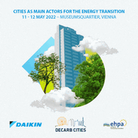 Daikin Europe is pleased to support and participate in  DecarbCities 2022