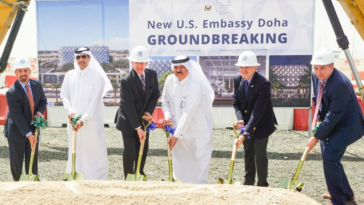 The Department of State Celebrates the Groundbreaking of the New U.S. Embassy in Doha, Qatar