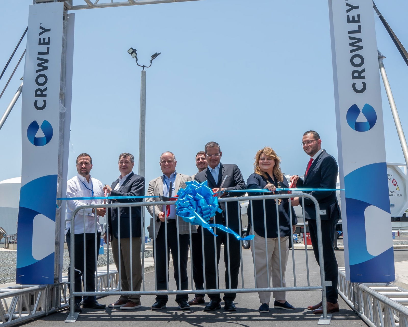 Crowley Inaugurates Liquified Natural Gas (LNG) Facility in Peñuelas, Puerto Rico