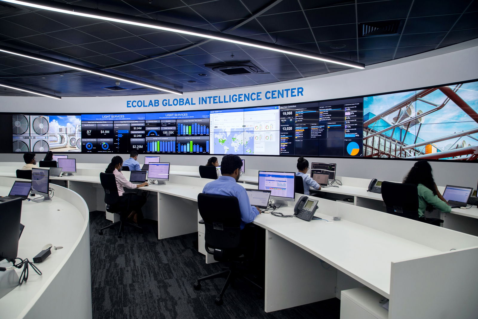 Ecolab unveils the Ecolab Global Intelligence Center to help companies enhance data-driven performance and sustainability