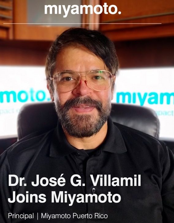 Dr. José García Villamil Joins Miyamoto Puerto Rico