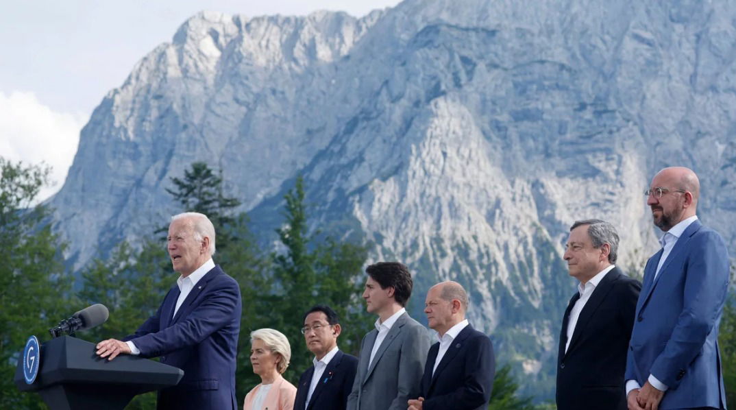 Biden announced a $600 billion global infrastructure program to counter China's clout