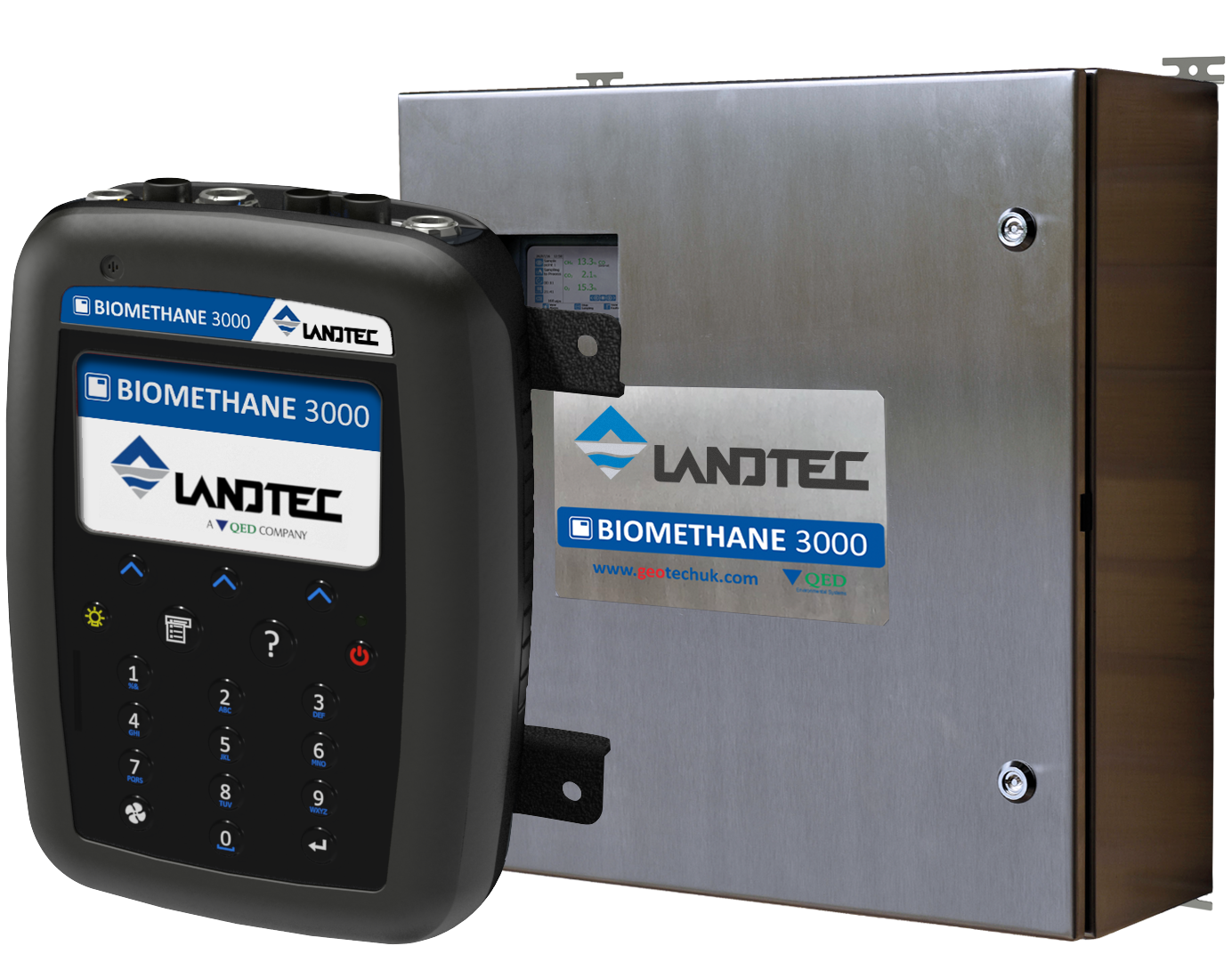 QED Environmental Systems highlights LANDTEC® BIOMETHANE 3000 Fixed Analyzer