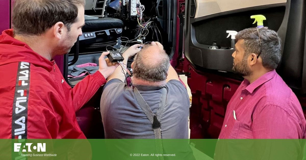 Eaton and HAGERO Logistics partner with fleetenergies for a greener environment