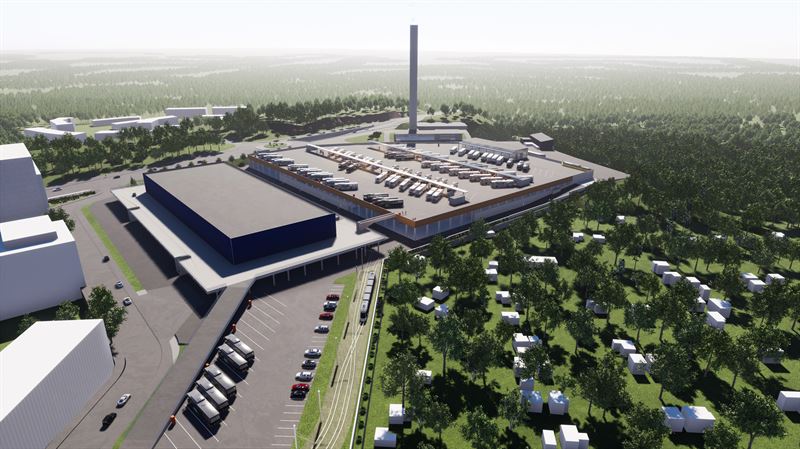 Skanska builds a tram and bus depot in Helsinki, Finland for EUR 101M, about SEK 1.1 billion