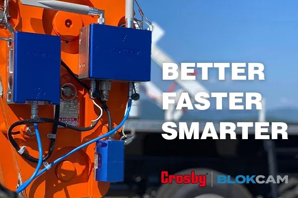 Crosby BlokCam Upgrades Crane Camera System Range. Improved safety and reliability