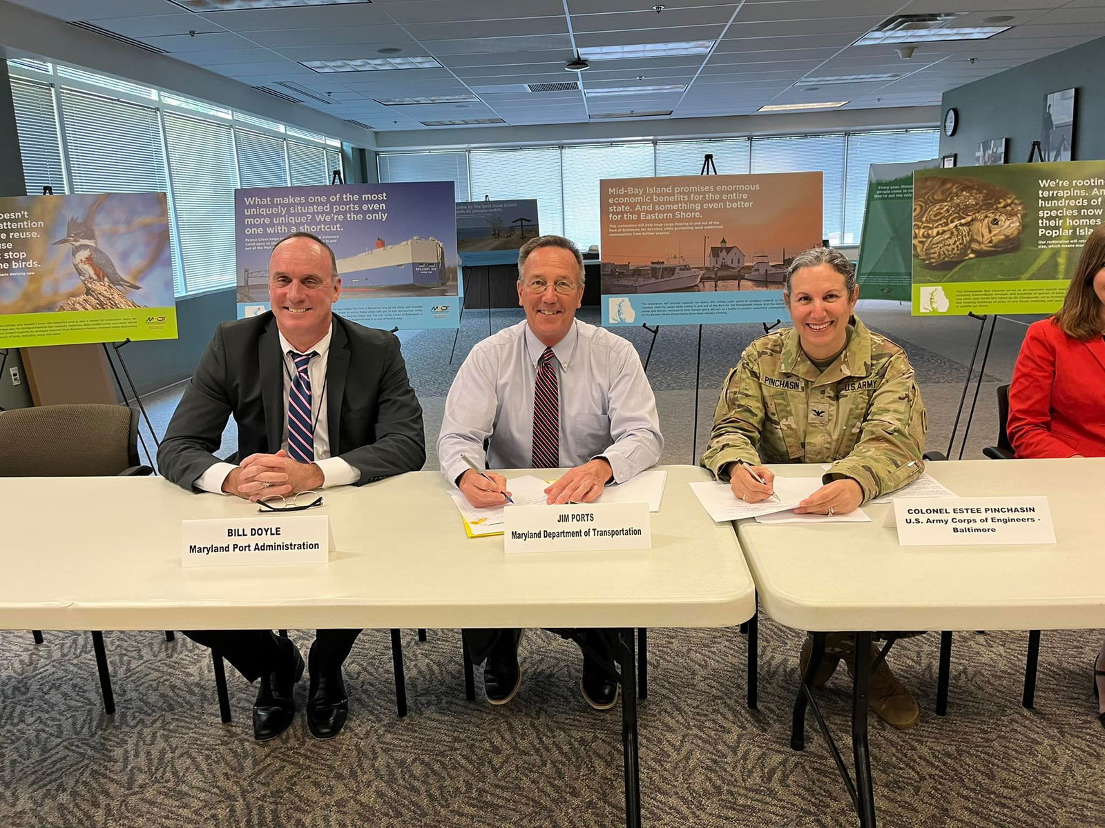 Army Corps, Maryland DOT sign agreement to commence $4 billion Chesapeake Bay restoration project
