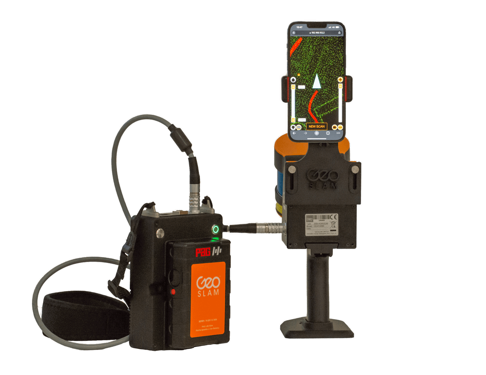 GeoSLAM adds real-time data capture feedback to ZEB Horizon